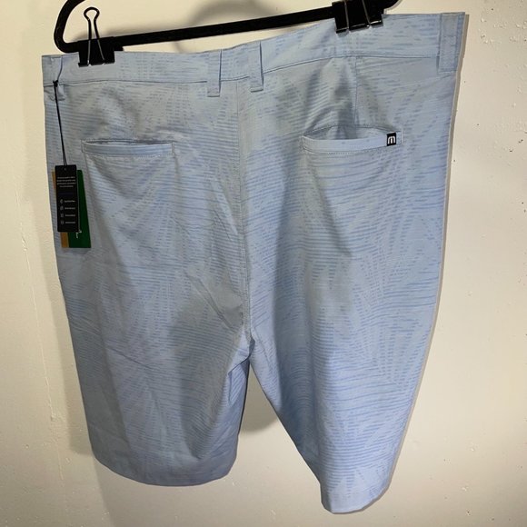 NWT Travis Mathew Men's Street Art 'Blue' Golf Shorts 1MY314 size 42 - Picture 3 of 12